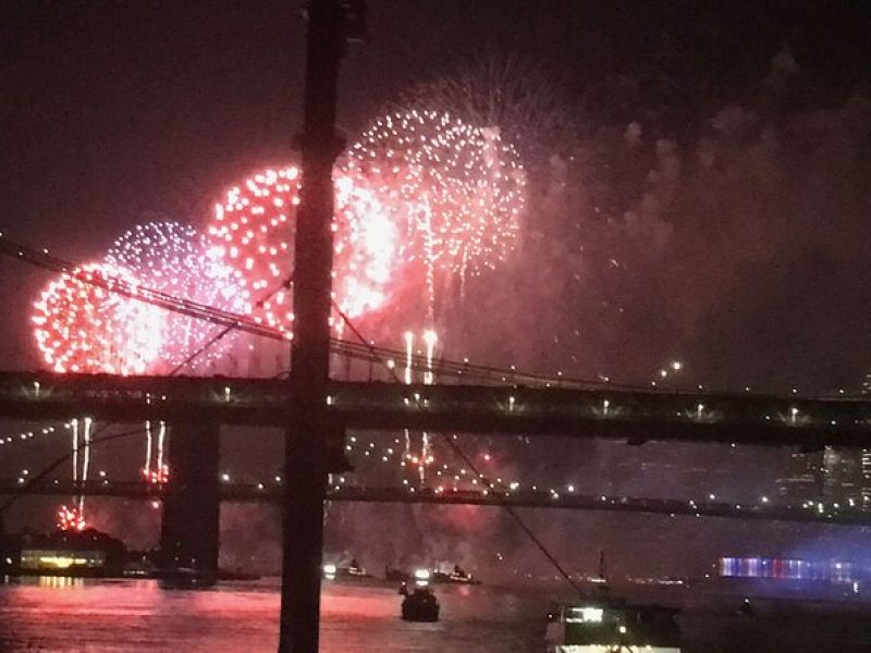 NYC: July 4 Macys Fireworks Cruise over Statue of Liberty