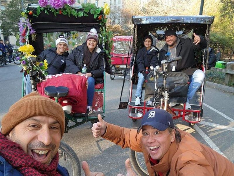 Private 1 Hour Central Park Pedicab Tours in New York City